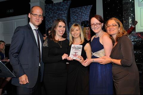 UK Claims Excellence Awards 2013 Outstanding Insurer Claims Team of the Year - winner